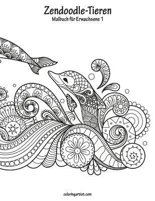 Nick Snels - Malbuch mit Zendoodle-Tieren für Erwachsene 1, Häftad