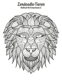 bokomslag Malbuch mit Zendoodle-Tieren für Erwachsene 2