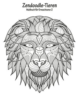 bokomslag Malbuch mit Zendoodle-Tieren für Erwachsene 2