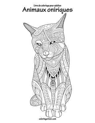 bokomslag Livre de coloriage pour adultes Animaux oniriques 1