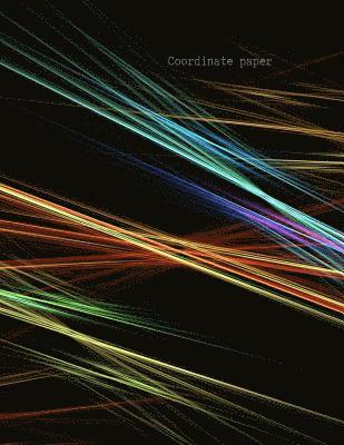 Christian P. Hoff - Coordinate paper: Quad Rule graph paper,8.5 x 11 (4x4 graph paper) 100 pages, Häftad