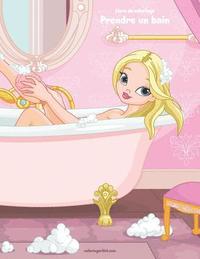 bokomslag Livre de coloriage Prendre un bain 1
