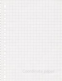 bokomslag Coordinate paper: Quad Rule graph paper,8.5 x 11 (5x5 graph paper) 100 pages