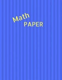 bokomslag Math Paper: Quad Rule graph paper,8.5 x 11 (5x5 graph paper) 100 pages