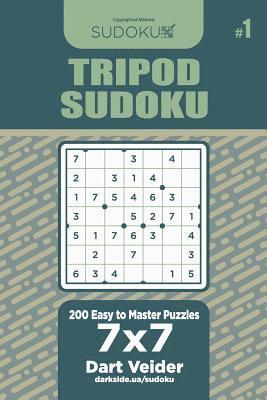 Tripod Sudoku - 200 Easy to Master Puzzles 7x7 (Volume 1) 1