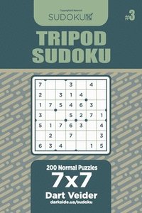 bokomslag Tripod Sudoku - 200 Normal Puzzles 7x7 (Volume 3)