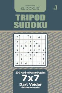 bokomslag Tripod Sudoku - 200 Hard to Master Puzzles 7x7 (Volume 7)