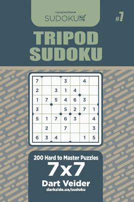 Tripod Sudoku - 200 Hard to Master Puzzles 7x7 (Volume 7) 1