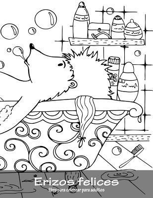 Nick Snels - Erizos felices libro para colorear para adultos 1, Häftad