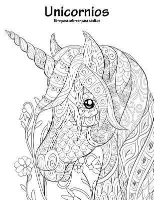 bokomslag Unicornios libro para colorear para adultos 1