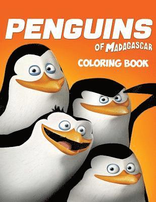 bokomslag The Penguins of Madagascar Coloring Book: Coloring Book for Kids and Adults with Fun, Easy, and Relaxing Coloring Pages