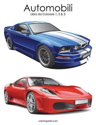 Automobili Libro da Colorare 1, 2 & 3 1