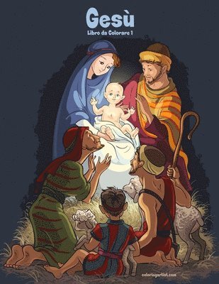 bokomslag Gesù Libro da Colorare 1