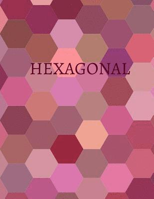 bokomslag Hexagonal: Hex paper (or honeycomb paper), This Small hexagons measure .2" per side.100 pages, 8.5 x 11.GET YOUR GAME ON: -)