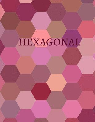 bokomslag Hexagonal: Hex paper (or honeycomb paper), This Small hexagons measure .2' per side.100 pages, 8.5 x 11.GET YOUR GAME ON: -)