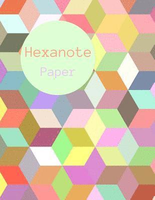 bokomslag Hexanote Paper: Hex paper (or honeycomb paper), This Small hexagons measure .2' per side.100 pages, 8.5 x 11.GET YOUR GAME ON: -)