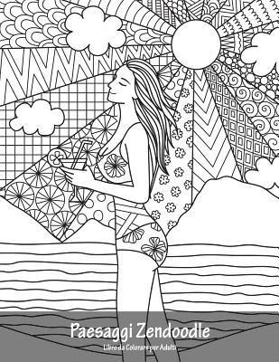 Paesaggi Zendoodle Libro da Colorare per Adulti 1 1