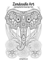 bokomslag Zendoodle Art Coloring Book for Grown-Ups 1 & 2