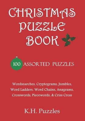 Christmas Puzzle Book: 100 Assorted Puzzles 1