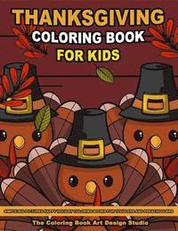 bokomslag Thanksgiving Coloring Book for Kids