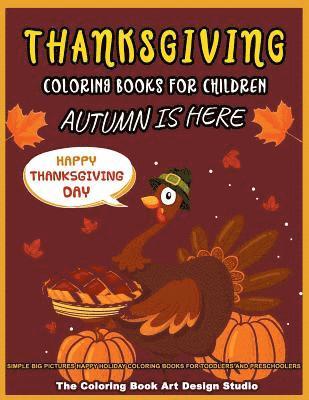 bokomslag Thanksgiving Coloring Books For Children
