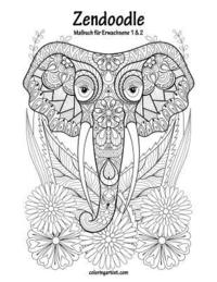 bokomslag Malbuch mit Zendoodle fur Erwachsene 1 & 2