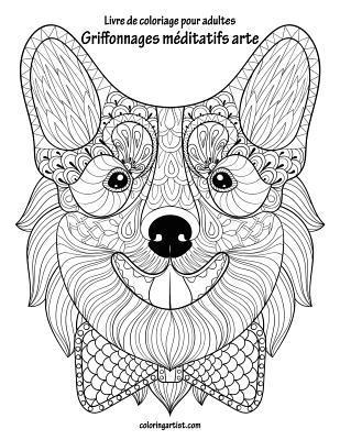 bokomslag Livre de coloriage pour adultes Griffonnages méditatifs arte 1