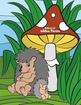 Malbuch mit wilden Tieren 1 1