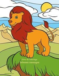 bokomslag Livre de coloriage Animaux sauvages 1 & 2