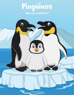 bokomslag Pingüinos libro para colorear 2