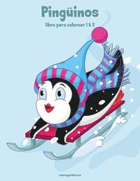 bokomslag Pingüinos libro para colorear 1 & 2