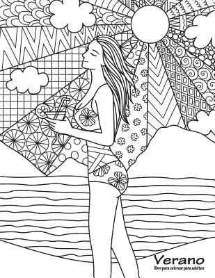 Verano libro para colorear para adultos 1 1