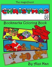 bokomslag The magnificent Christmas Bookmarks Coloring Book: More than 190 Christmas bookmarks to color, relax your mind and have fun