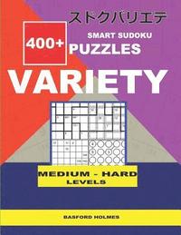 bokomslag Smart Sudoku 400+ puzzles VARIETY ( Medium to Hard levels): Holmes presents to your attention a collection of proven sudoku. Calcudoku. Killer Jigsaw.