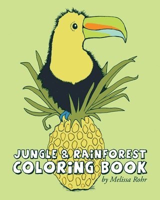 bokomslag Jungle & Rainforest Coloring Book