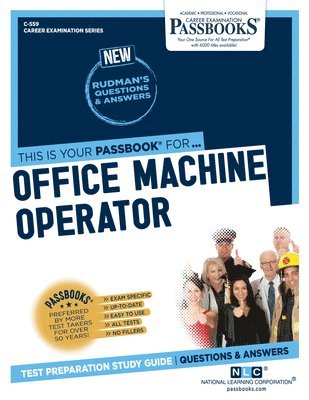 bokomslag Office Machine Operator (C-559): Passbooks Study Guide Volume 559
