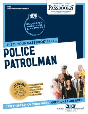 bokomslag Police Patrolman (C-595): Passbooks Study Guide Volume 595