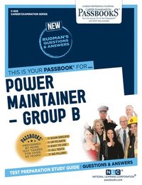 bokomslag Power Maintainer -Group B (C-608): Passbooks Study Guide Volume 608