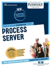 bokomslag Process Server (C-620): Passbooks Study Guide Volume 620
