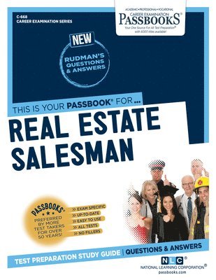 Real Estate Salesman (C-668): Passbooks Study Guide Volume 668 1