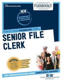 bokomslag Senior File Clerk (C-713): Passbooks Study Guide Volume 713