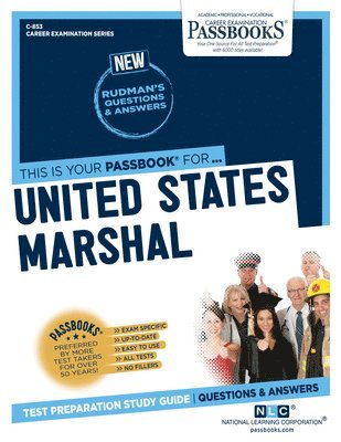 bokomslag United States Marshal (C-853): Passbooks Study Guide Volume 853