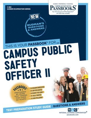 bokomslag Campus Public Safety Officer II (C-882): Passbooks Study Guide Volume 882