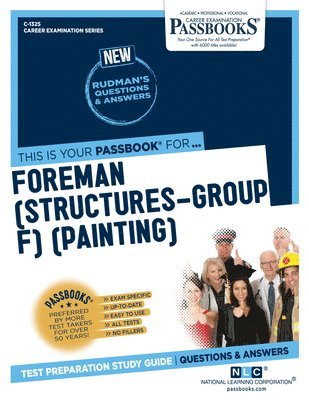 bokomslag Foreman (Structures-Group F) (Painting) (C-1325): Passbooks Study Guide Volume 1325