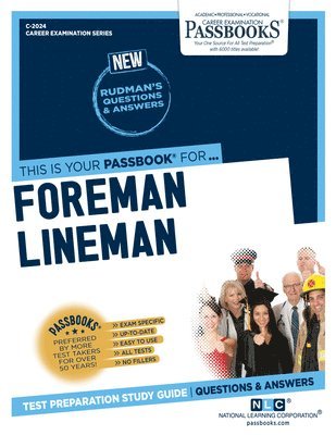 Foreman Lineman (C-2024): Passbooks Study Guide Volume 2024 1