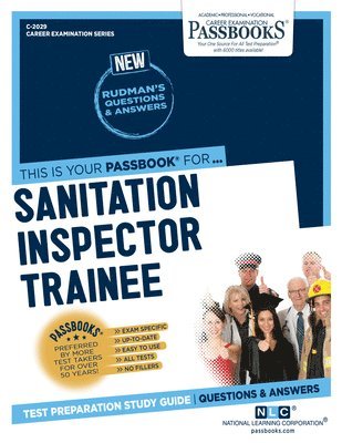 Sanitation Inspector Trainee (C-2029): Passbooks Study Guide Volume 2029 1