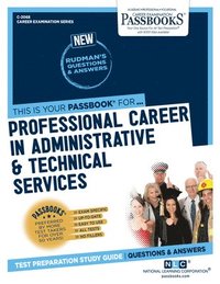 bokomslag Professional Careers in Administrative and Technical Services (C-2068): Passbooks Study Guide Volume 2068