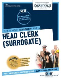 bokomslag Head Clerk (Surrogate) (C-2130): Passbooks Study Guide Volume 2130