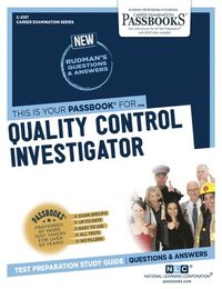bokomslag Quality Control Investigator (C-2137): Passbooks Study Guide Volume 2137