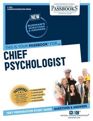 bokomslag Chief Psychologist (C-2194): Passbooks Study Guide Volume 2194